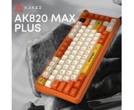 Ajazz AK820 MAX PLUS Avocado Switch Orange z ekranem - 1536382 - zdjęcie 6